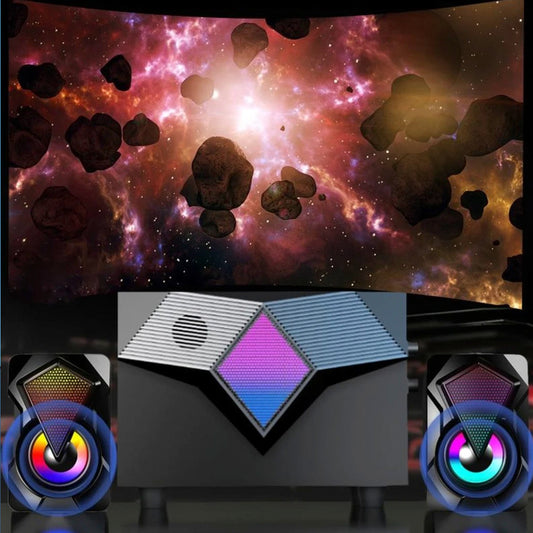 Dynamic RGB Gaming Speaker - Immersive High-Fidelity Sound for Gamers